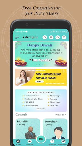 Android application Astrolight - Astrology Online screenshort