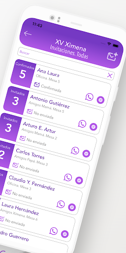 InvitacionesParaEventos.com Screen 2