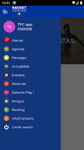 Racket Center Panama Screen 2