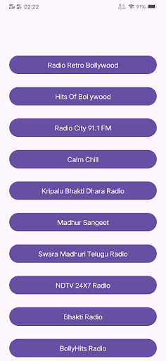 Android application Radio India All Stations screenshort