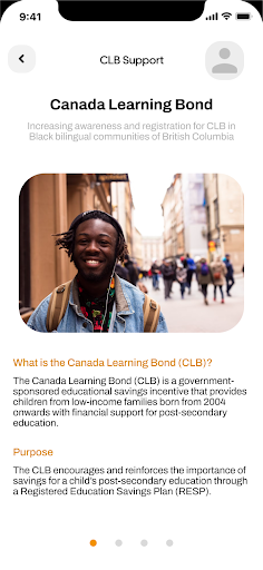 Post Secondary Support - CLB Screen 3
