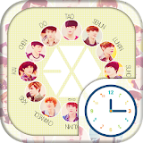 Exo clock widgets icon