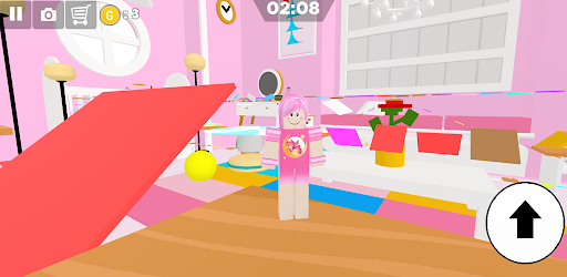 Android application Girl Bedroom House Parkour screenshort