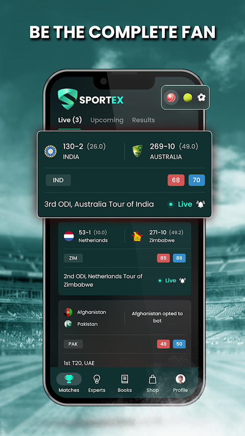 SportEx - Sports Live Lineのおすすめ画像3