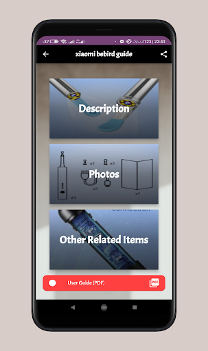 Android application xiaomi bebird guide screenshort