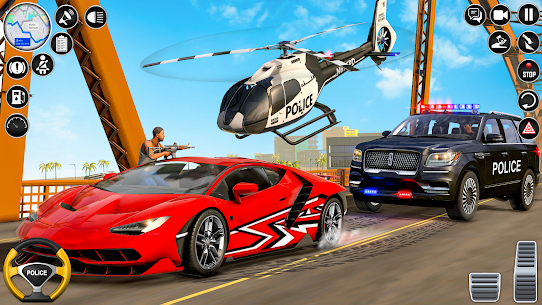 Police Prado Crime Chase Games 3