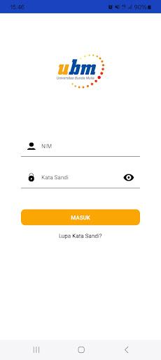 Android application Universitas Bunda Mulia screenshort