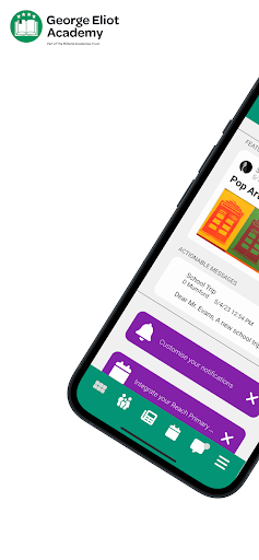 Android application George Eliot Academy App screenshort