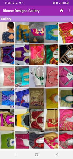 Android application Blouse Designs Gallery screenshort