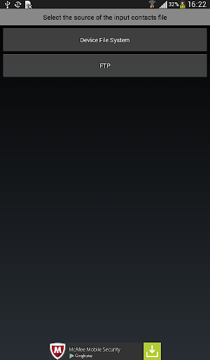 CSV Contacts Importer