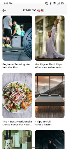 Fitara Fitness Screen 3