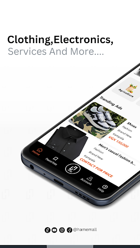 Android application Hamz Emall - Buy & Sell Online screenshort