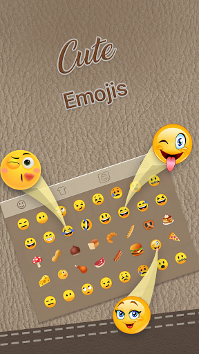 Arabic Luxury Leather keyboard Theme