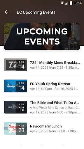 East Cobb Church of Christ Screen 3