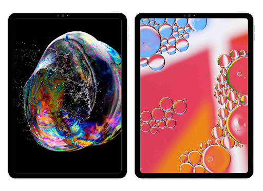 Android application Bubble Wallpaper screenshort