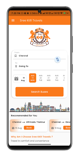 Sree KKR Travels Screen 2