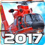 Cover Image of Tải xuống Mô phỏng máy bay trực thăng mô phỏng 2017  APK