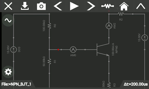Circuit Solver: Simulator & Schematic Editor  screenshots 1