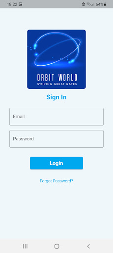 Android application Orbit Support screenshort
