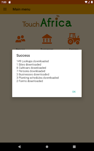 TouchAfrica Screen 3