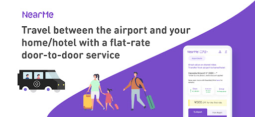 NearMe Airport transfer Screen 2