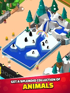 Idle Zoo Tycoon 3D - Animal Pa Screenshot