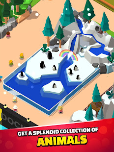 Idle Zoo Tycoon 3D - Animal Park Game 1.7.0 Screenshots 2