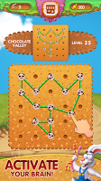 screenshot of Line Puzzle Game. Connect Dots