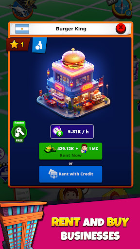 Android application Geopoly: Tycoon NFT Idle Game screenshort