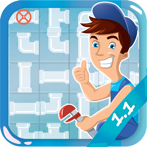 Pipes Flood - Water Flows  Icon