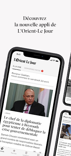 Android application L'Orient-Le Jour (OLJ) screenshort