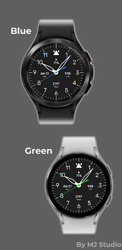 Simple Pilot watch face by MJ Screen 2