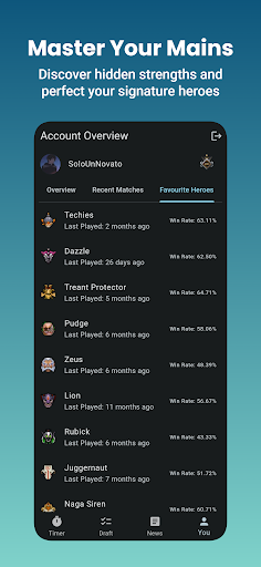 Dota Helper | Timer & Draft Screenshot 4 - AppWisp.com
