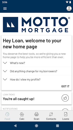 Android application Advantage Home Loan App screenshort