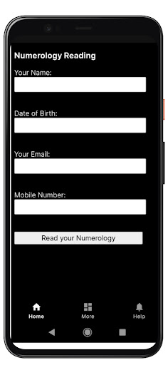 Numerology Calculator Readings Screen 2