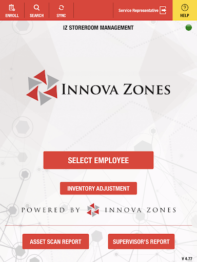 Android application Innova Zones screenshort