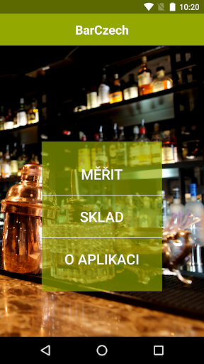 Android application BarCzech screenshort