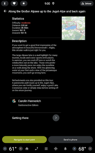 Outdooractive. Hike and Ride - Travel & Local - apps