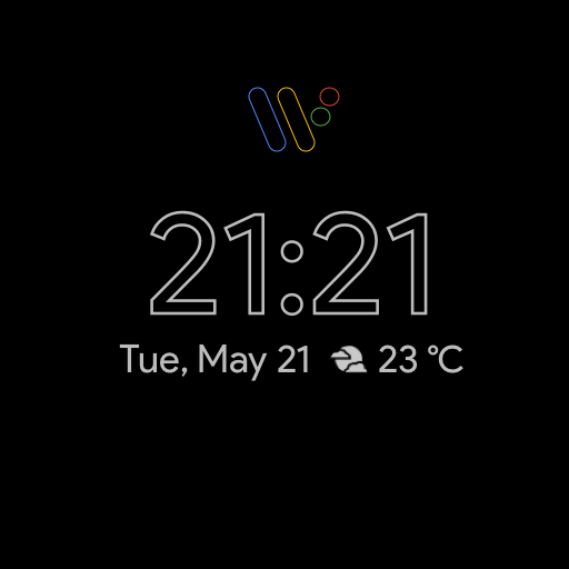 Pixel Minimal 表盘 - WearOS 表盘