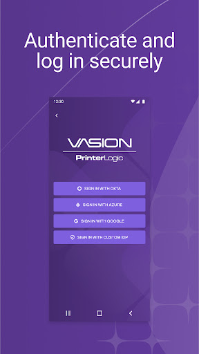 Android application PrinterLogic App screenshort