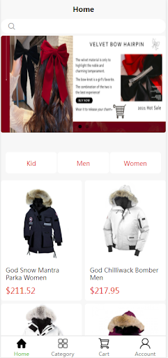 Android application sheinjean screenshort