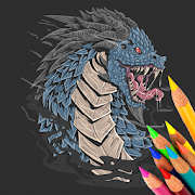 ColorFun: Monster Kaiju Coloring Book | FREE
