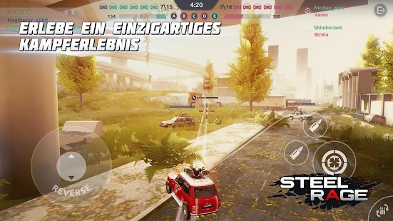 Steel Rage: Mech Cars PvP War Screenshot