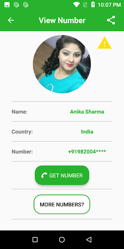 Indian Girls Number For Call Screen 3