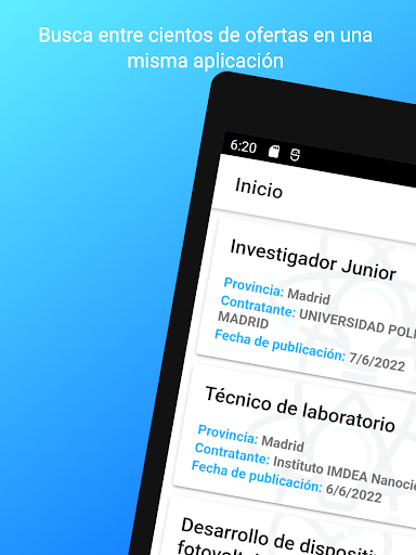 Ofertas Ciencia Investigación