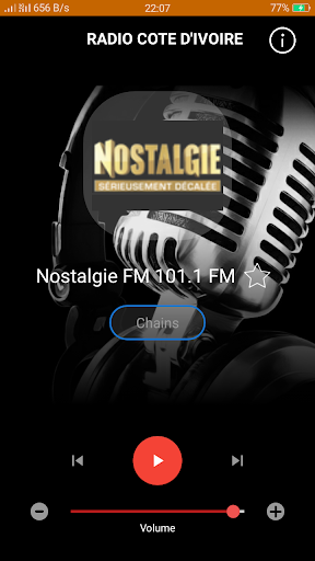 Radio Côte dIvoire Screen 2