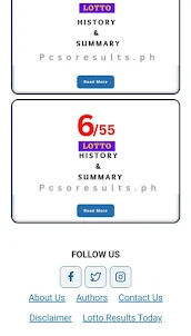 PCSO Results