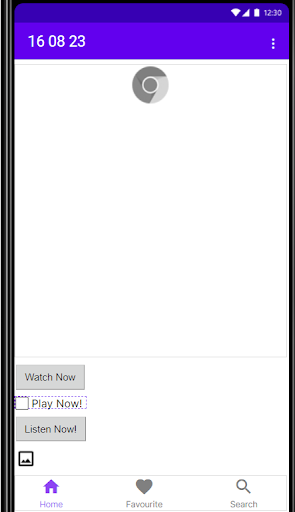 Android application Ionica Music Tutoriale screenshort