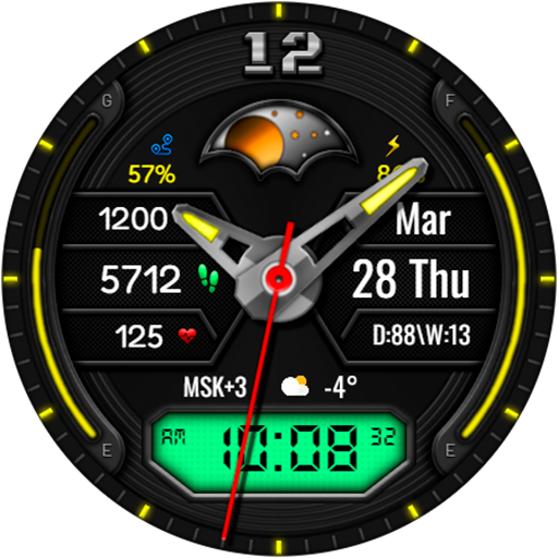 Hybrid SANTUR URX36 Watch face screenshot 17