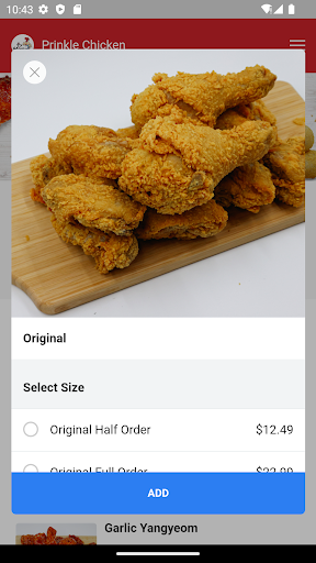Prinkle Chicken Screen 3